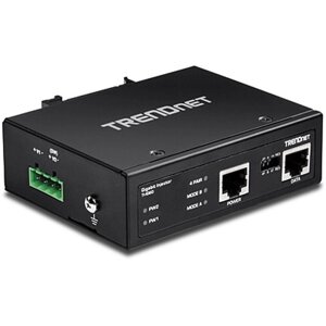 Poe-інжектор Trendnet Ti-Ig60 1000 Мбіт/с Чорний