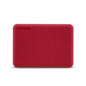 Зовнішній жорсткий диск Toshiba Canvio Advance, 4 ТБ, червоний