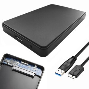 2,5" USB 3.0 SATA HDD ssd кишеньковий диск корпус 6223