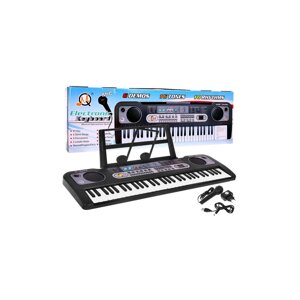 Клавіатура для дітей 5+ Пюпітр Мікрофон + Запис Радіо USB MP3 — модель No 020