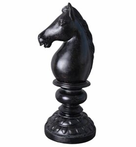 Декоративні шахи фігура чорна кінь ретро стиль Статуетка Бренд Європи
