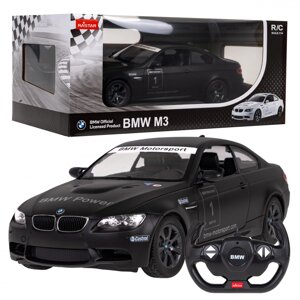 BMW M3 чорний RASTAR модель 1:14 Автомобіль з дистанційним керуванням + пульт 2,4 ГГц