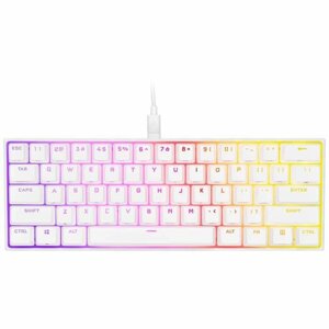 Corsair K65 Rgb Mini Azerty Клавіатура Французький Чорний