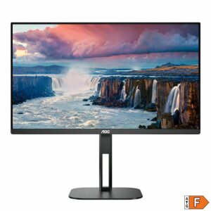 Монітор Aoc 27V5Ce/Bk 27 дюймів зі світлодіодною підсвіткою Ips Amd Freesync, без мерехтіння, 75 Гц, 50-60 Гц