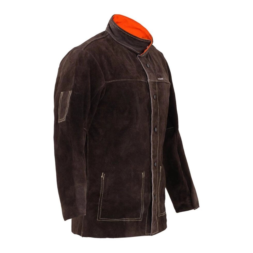 Піджак для зварювання - шкіра - розмір XXL Stamos Welding Group (-) від компанії Euromarka - фото 1