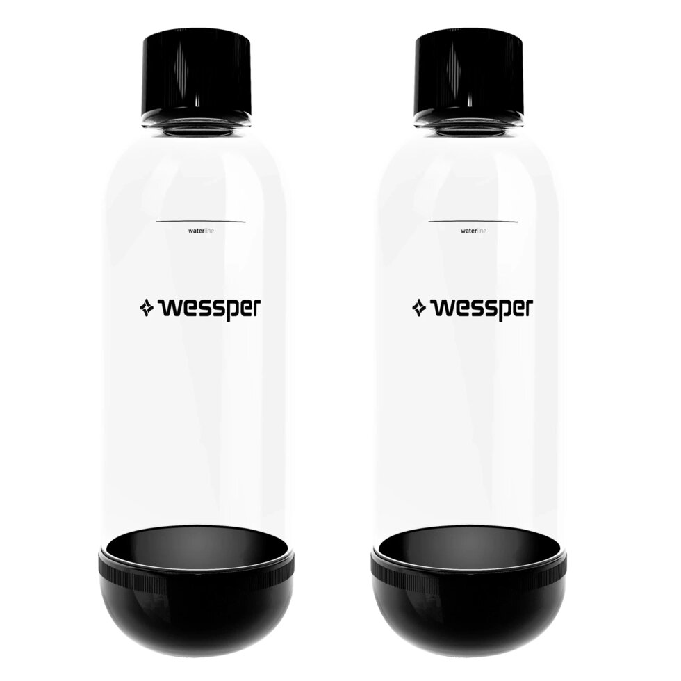 Пляшка для сабараторів Wesper Aquafrizz 2PCS 1L Натрієвий субсилятор від компанії Euromarka - фото 1