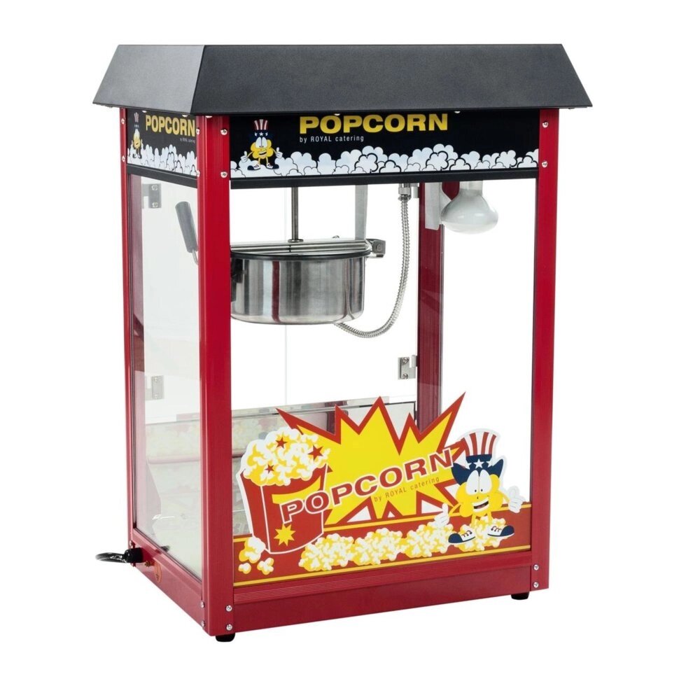 Popcorne Machine - чорний козирок Royal Catering (-) від компанії Euromarka - фото 1