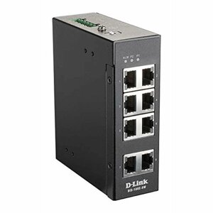 Розподільна шафа D-Link Dis-100E-8W Rj45 X 8 Чорний