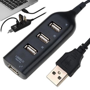 USB-концентратор, розгалужувач на 4 порти, розгалужувач usb 2,0 6257