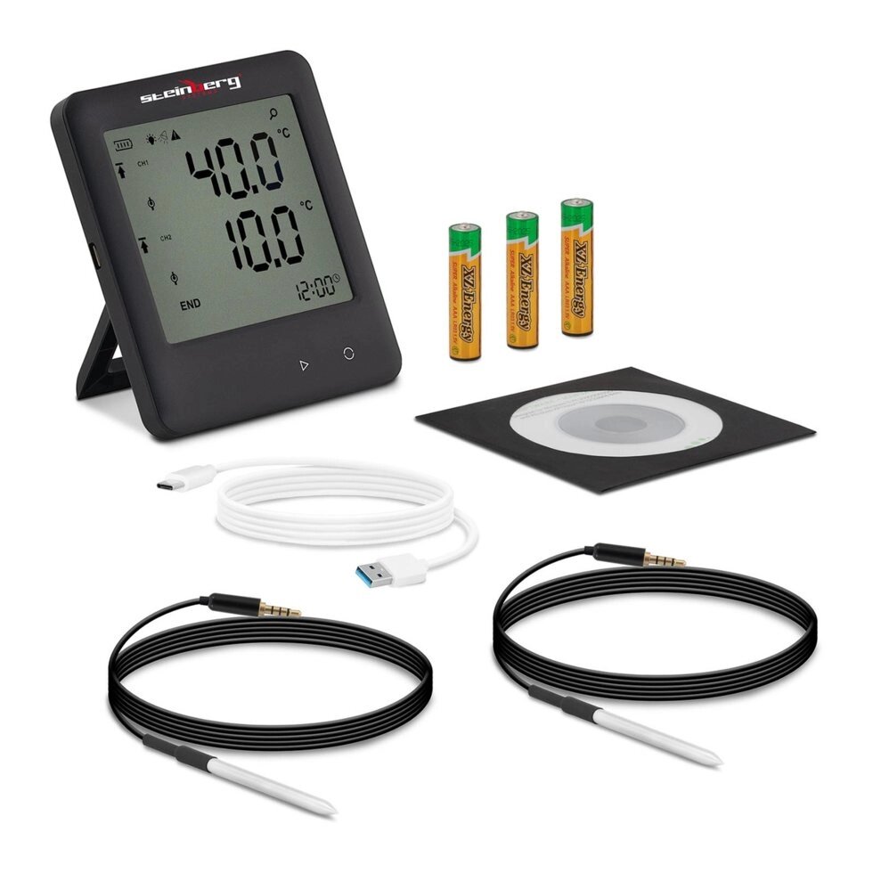 Реєстратор температури - від -40 до 125 ° C - LCD Steinberg Systems (-) від компанії Euromarka - фото 1