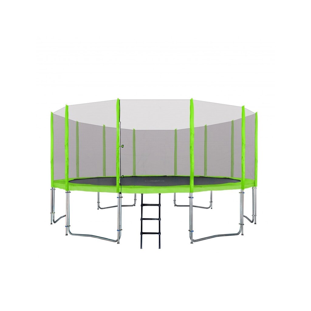 Садовий батут SkyRamiz 487 см 16FT для дітей Зелений + аксесуари від компанії Euromarka - фото 1