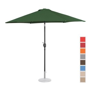 Садовий парасолька -270 см - зелений Uniprodo (