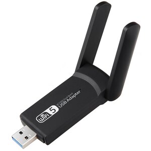 Мережевий адаптер Wi-fi USB 1200mbps dual 6195