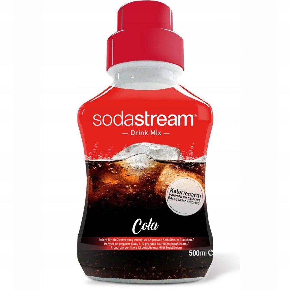 Сироп COLA 500ML Satrator SodaStream Концентруйте сатура натрію від компанії Euromarka - фото 1