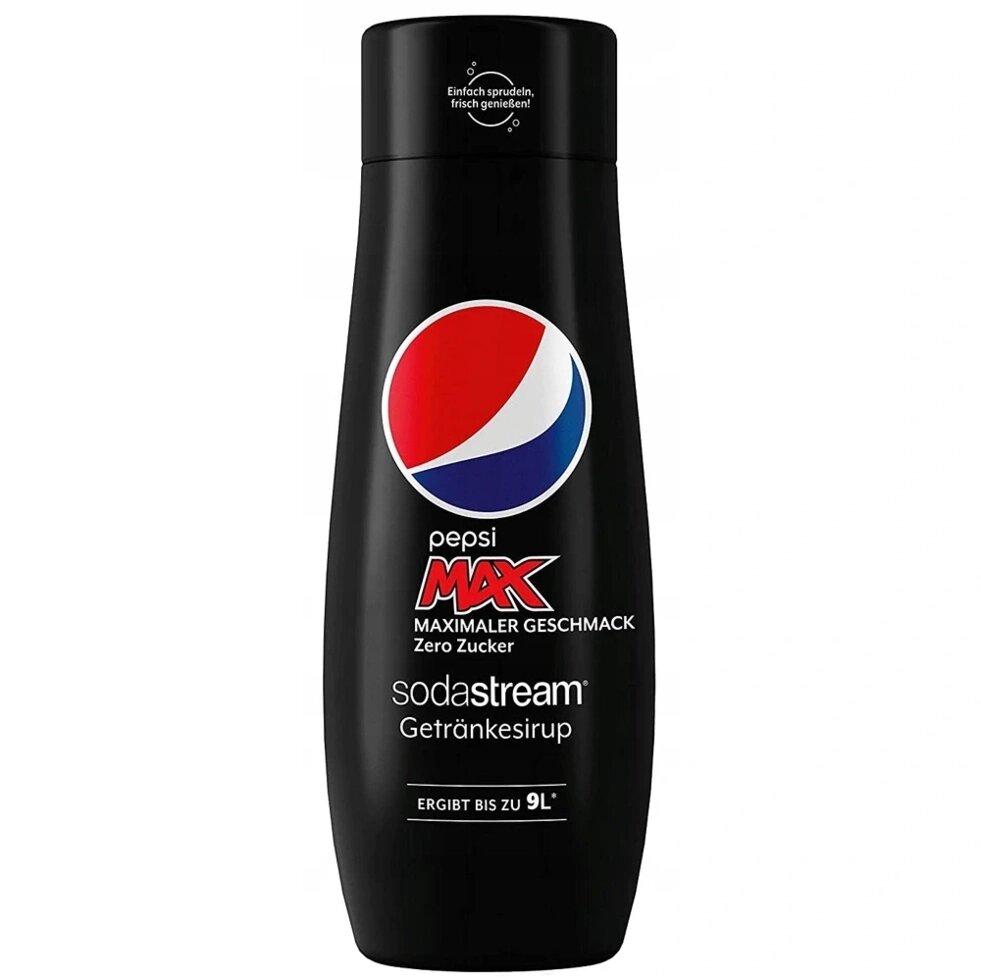 Сироп Pepsi Max Sodastream SataStream Концентруйте сироп натрію від компанії Euromarka - фото 1