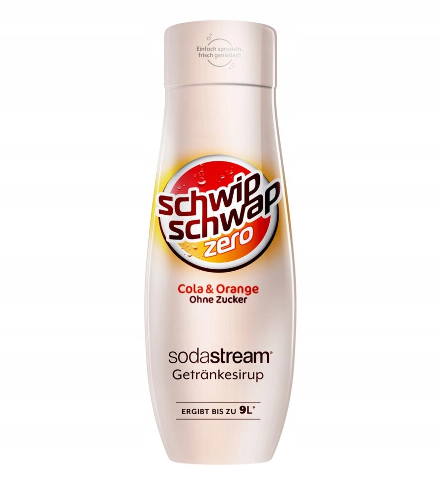 Сироп SadaTream Schwip Schwap Cola помаранчевий світлий натрію від компанії Euromarka - фото 1