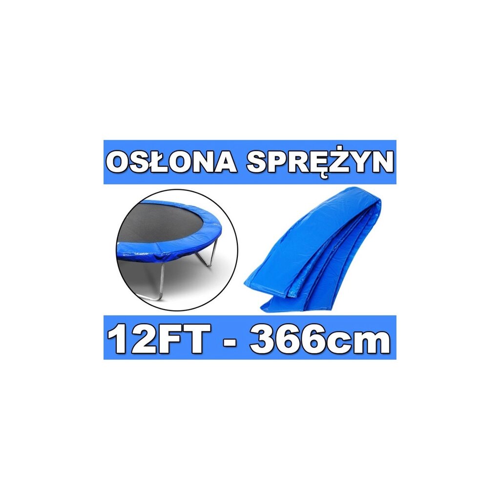 SkyRamiz Синій пружинний захисний комір для садового батута 366 см/12 футів від компанії Euromarka - фото 1