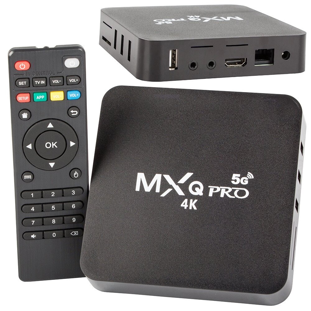 Smart TV Box Android 4K Медіаплеєр від компанії Euromarka - фото 1