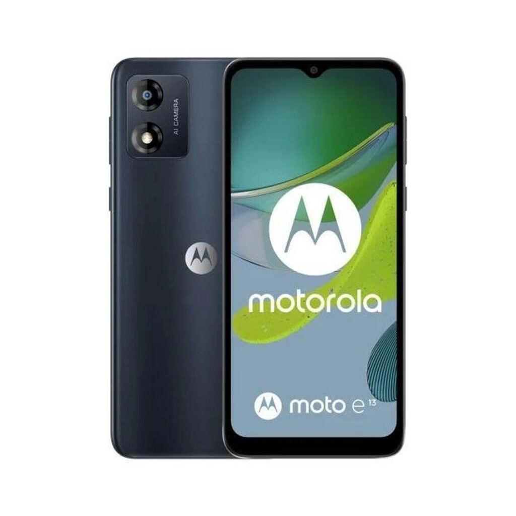 Смартфони Motorola Moto E13 6,5 дюйма Octa Core Unisoc T606 8 ГБ оперативної пам'яті 128 ГБ чорний від компанії Euromarka - фото 1