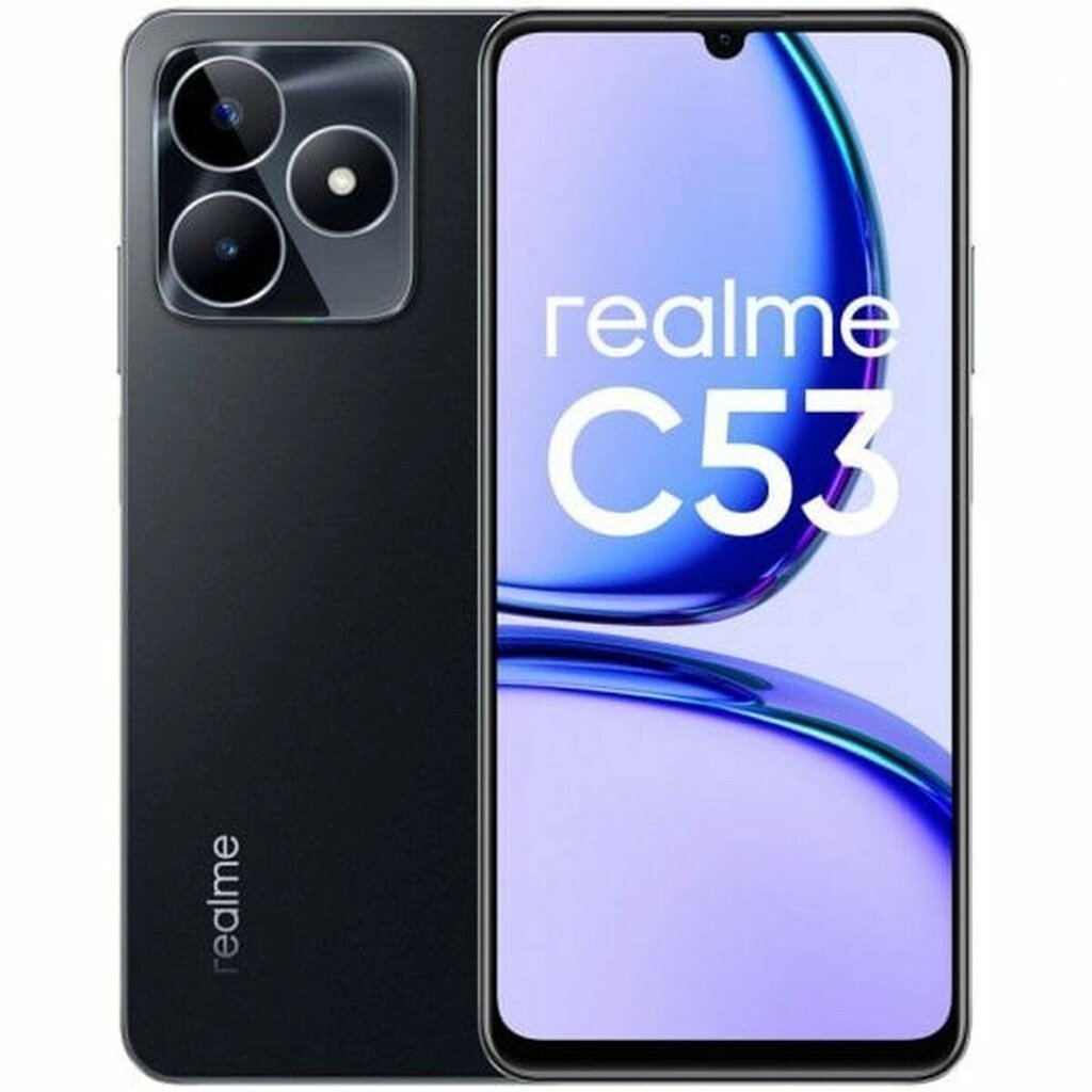 Смартфони Realme C53 Black 6 ГБ Оперативна пам'ять 6,74 дюйма 128 ГБ від компанії Euromarka - фото 1