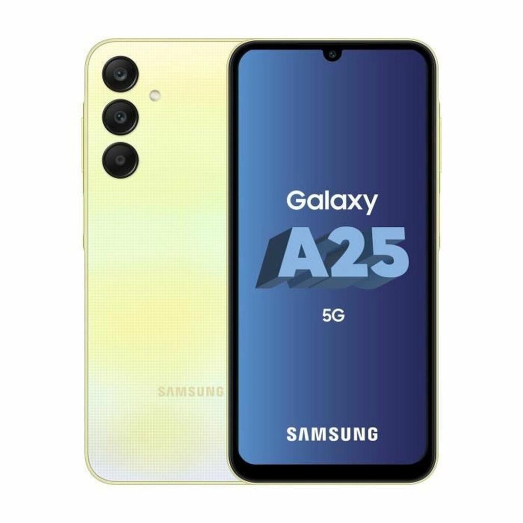 Смартфони Samsung A25 5G Yelloww 128 Гб від компанії Euromarka - фото 1