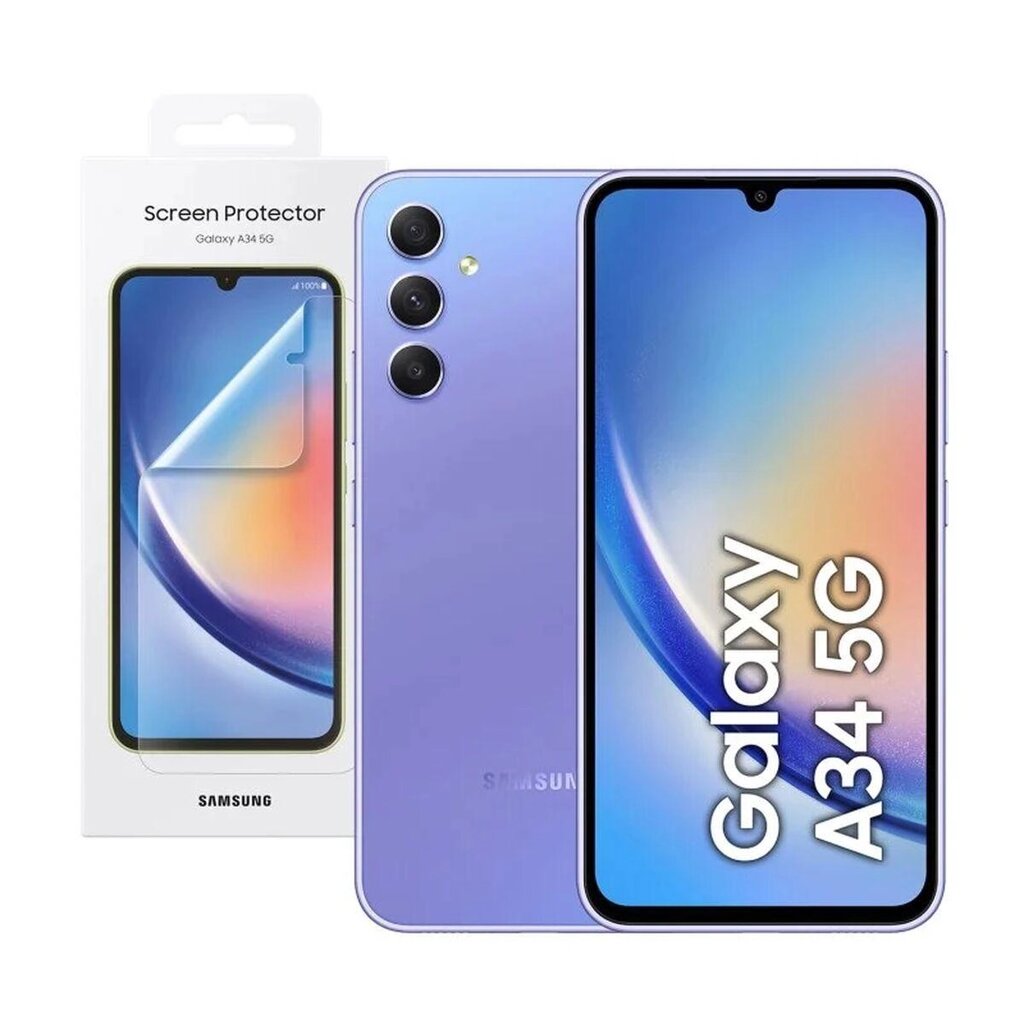 Смартфони Samsung Galaxy A34 5G Фіолетовий 6,6 дюйма Бузковий 1 Тб 256 Гб Восьмиядерний від компанії Euromarka - фото 1