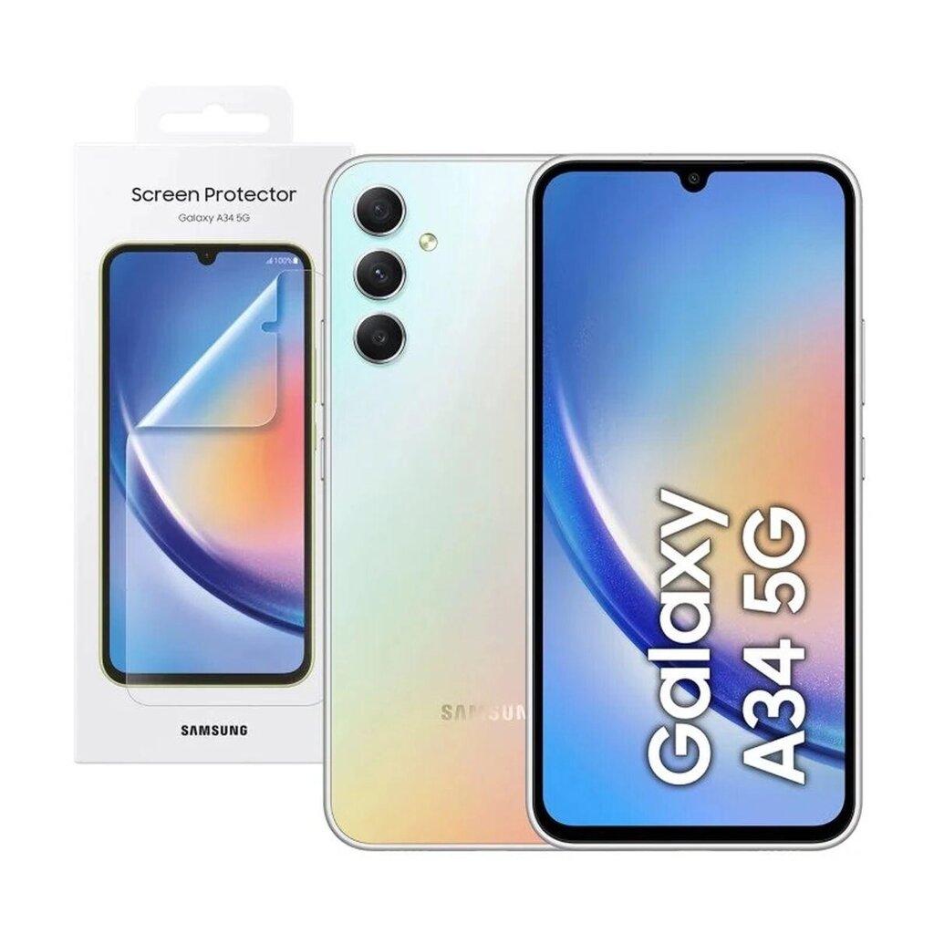 Смартфони Samsung Galaxy A34 5G Silver 6.6" 1 Тб 256 Гб Восьмиядерний від компанії Euromarka - фото 1