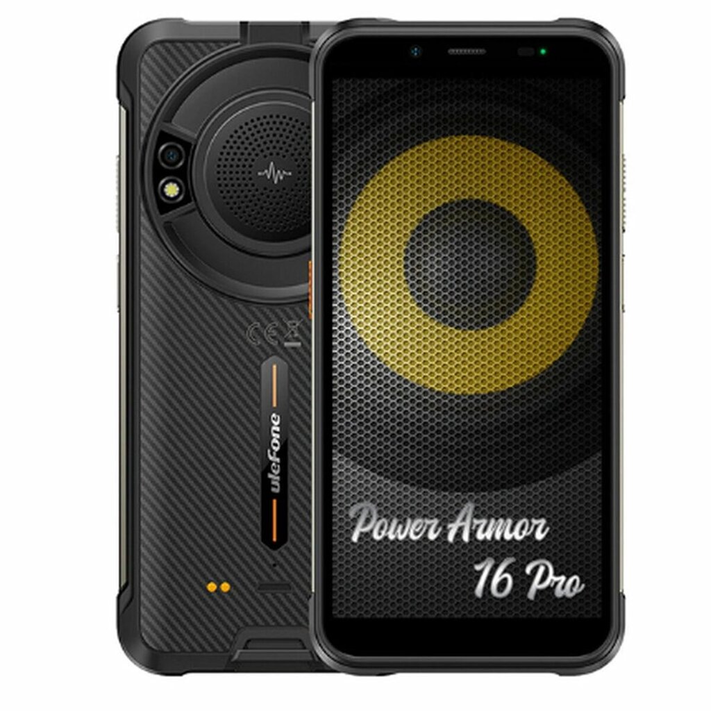 Смартфони Ulefone Power Armor 16 Pro Black 64 ГБ 5,93 дюйми 4 ГБ оперативної пам'яті Cortex-A53 від компанії Euromarka - фото 1