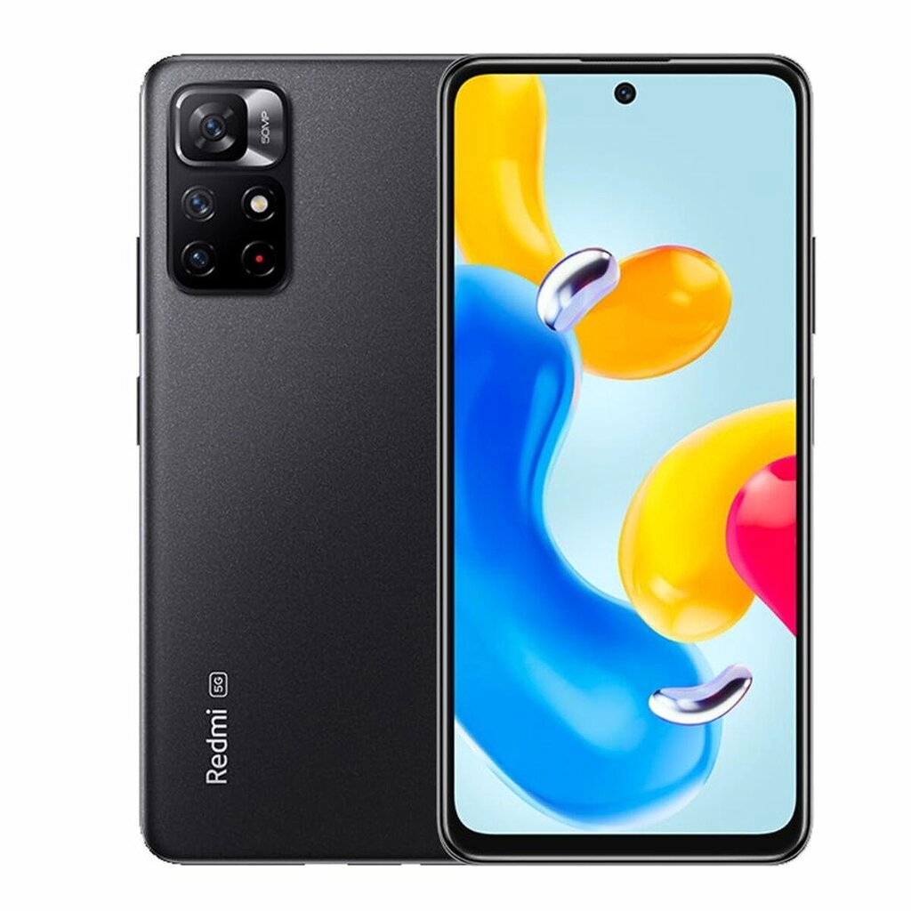 Смартфони Xiaomi Redmi Note 11S Black 6,6 дюйма, 128 ГБ, 6 ГБ оперативної пам'яті від компанії Euromarka - фото 1