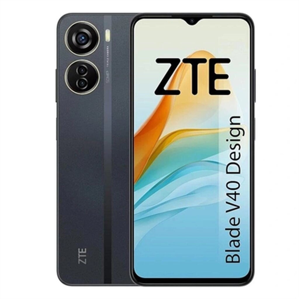 Смартфони Zte Blade V40 Design Black 128 ГБ 4 ГБ оперативної пам'яті 6,6 дюйма від компанії Euromarka - фото 1