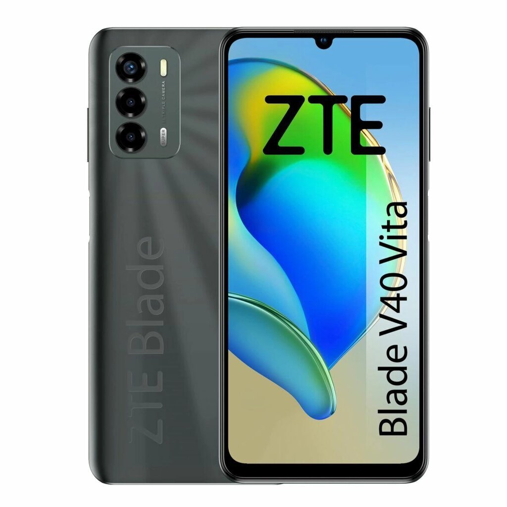 Смартфони Zte Zte Blade V40 Vita 6,74 дюйма 4 ГБ ОЗП 128 ГБ чорний 128 ГБ восьмиядерний 4 ГБ ОЗП 6,74 дюйма від компанії Euromarka - фото 1