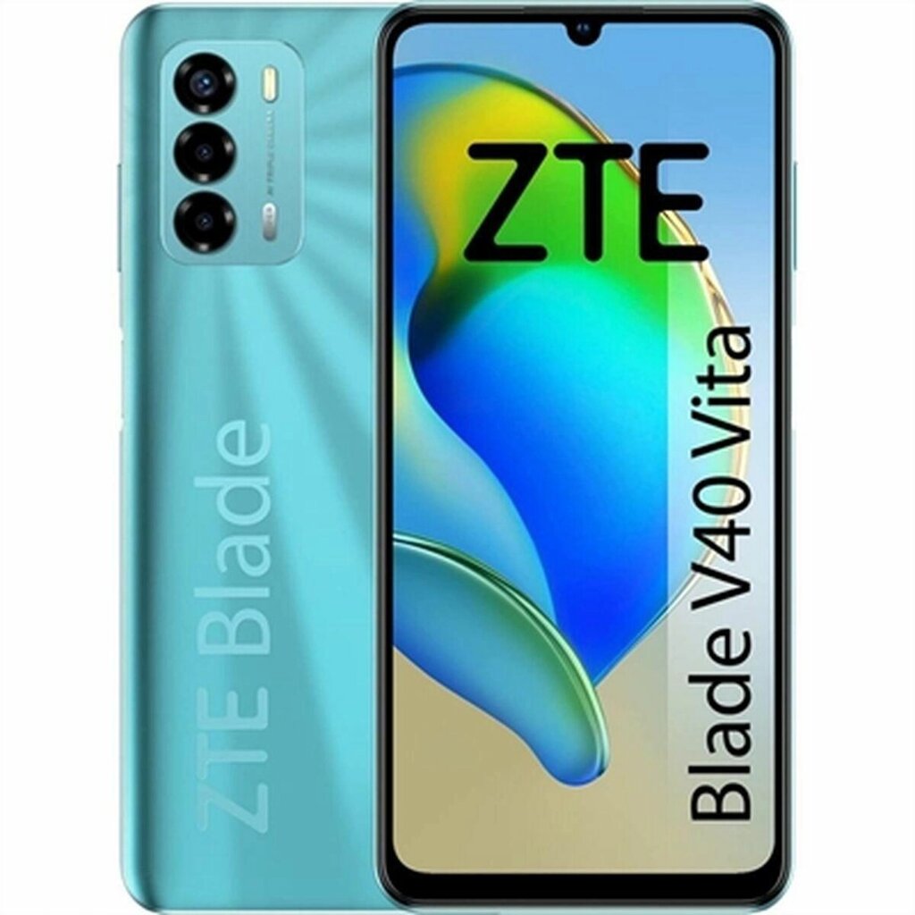 Смартфони Zte Zte Blade V40 Vita 6,74 дюйма, 4 ГБ ОЗП, 128 ГБ, колір зелений, 128 ГБ, восьмиядерний процесор, від компанії Euromarka - фото 1