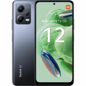 Смартфони Xiaomi Note 12 5G 128 ГБ сірий 6,67 дюйма 128 ГБ 4 ГБ оперативної пам'яті Qualcomm Snapdragon 4 Gen 1