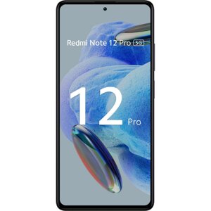 Смартфони Xiaomi Note 12 Pro 5G, чорні, 6,67 дюйма, 6 ГБ оперативної пам'яті, 128 ГБ