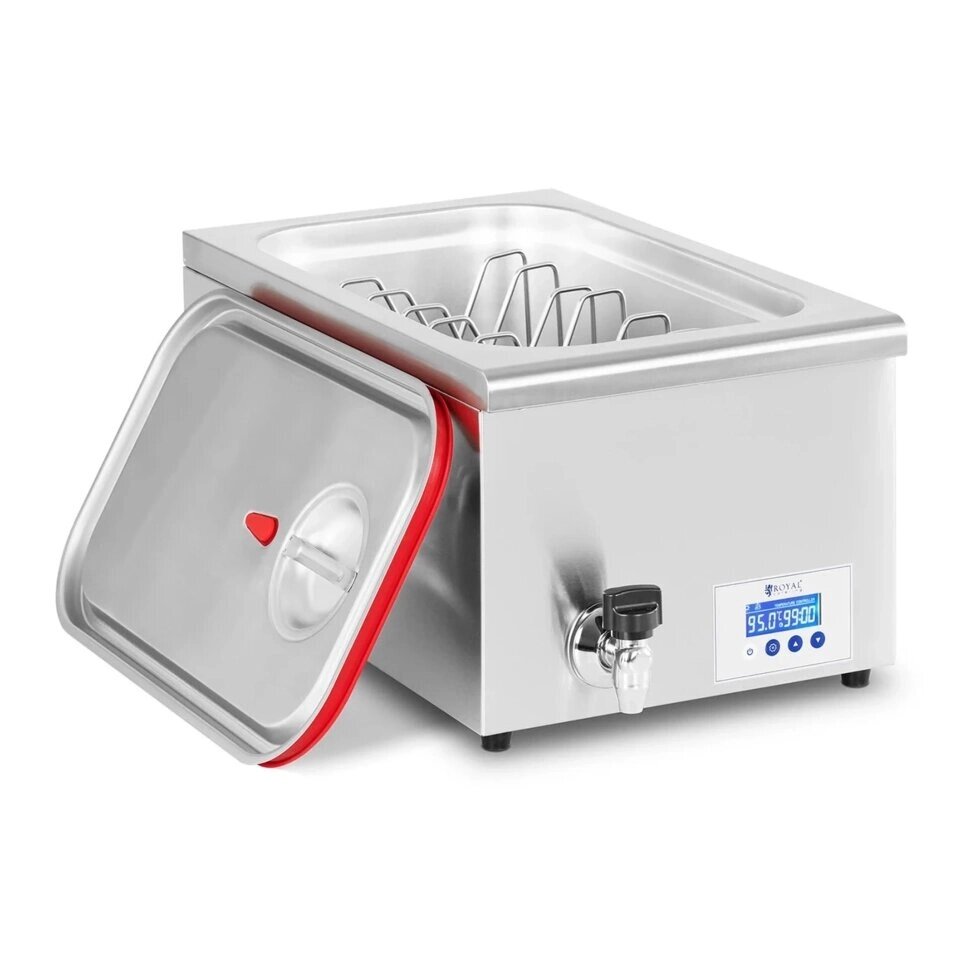 Sous Vide - 700 W Підготовка - 30-95 ° C - 24 L - LCD Royal Catering EX10011983 пристрої для ( -) від компанії Euromarka - фото 1