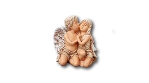 Статуетка декоративна пара парк ангел ангел 15см Статуетка Бренд Європи