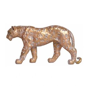 Статуетка декоративний леопард колір золотий Статуетка Бренд Європи
