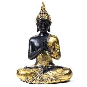 Статуетка - молитися Будда (позолочене) 22 см йога Статуетка Бренд Європи