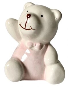 Статуетка плюшевого ведмедика керамічний чарівний подарунок прикраси Статуетка Бренд Європи