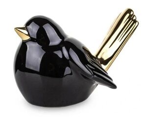 Статуэтка птица черная птичка украшения подарок W173A Статуэтка Бренд Европы
