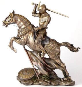 Статуетка лицар на коні красива скульптура подарунок Статуетка Бренд Європи
