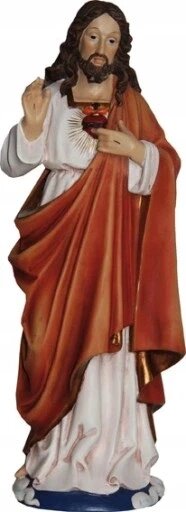 Статуетка Святого Серця Ісуса 28см H054-33 Статуетка Бренд Європи від компанії Euromarka - фото 1