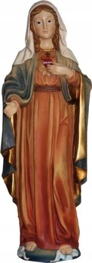 Статуетка Святого Серця Мері 20 см м054-19 Статуетка Бренд Європи від компанії Euromarka - фото 1