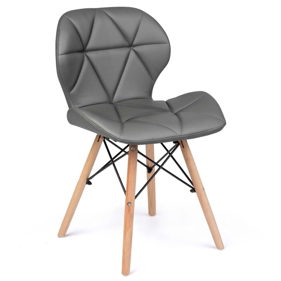 Сучасне скандинавське крісло Sofotel Sigma - сірий від компанії Euromarka - фото 1