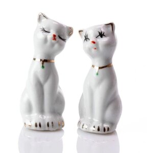 TO16573 Figurine порцелянові кішки набір 2 шт. Cat Статуетка Бренд Європи