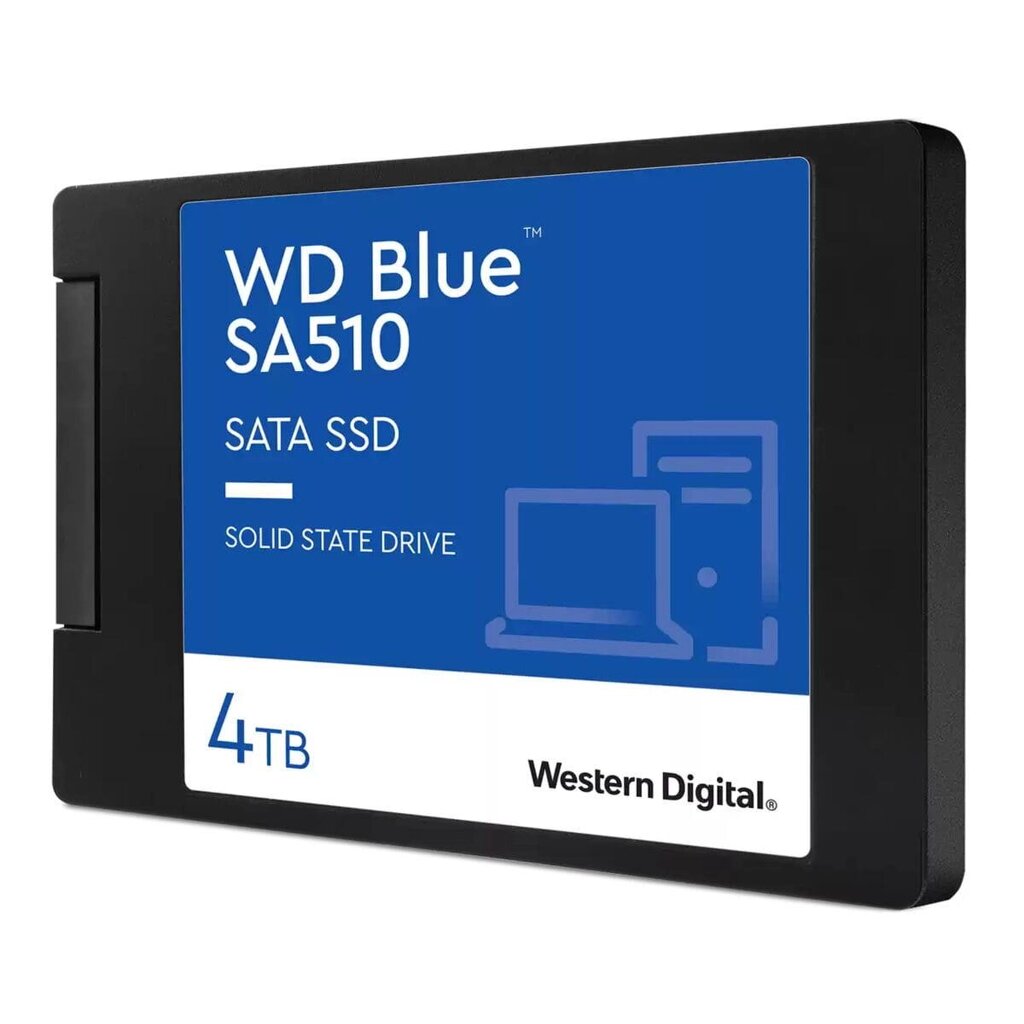 Твердотільний жорсткий диск Western Digital Blue Sa510 місткістю 4 ТБ від компанії Euromarka - фото 1