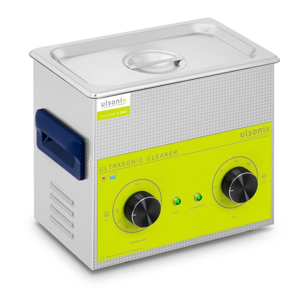 Ультразвуковий очищувач - 3,2 - це літр - 2 x 60 w Ulsonix (-)}}}}}} від компанії Euromarka - фото 1