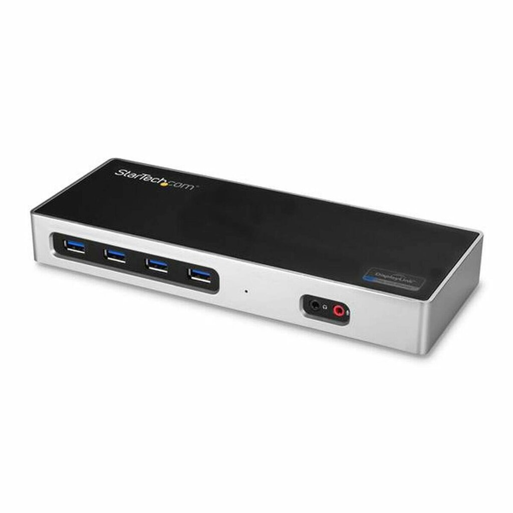 USB-концентратор Startech Dk30A2Dh чорний/сріблястий, 40 Вт від компанії Euromarka - фото 1