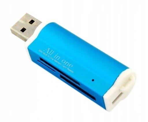 Усе в 1 sd металевий usb-кардридер AK37E від компанії Euromarka - фото 1