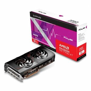 Відеокарта Sapphire Amd Radeon Rx 7700 Xt, 12 ГБ оперативної пам'яті, 12 ГБ Gddr6